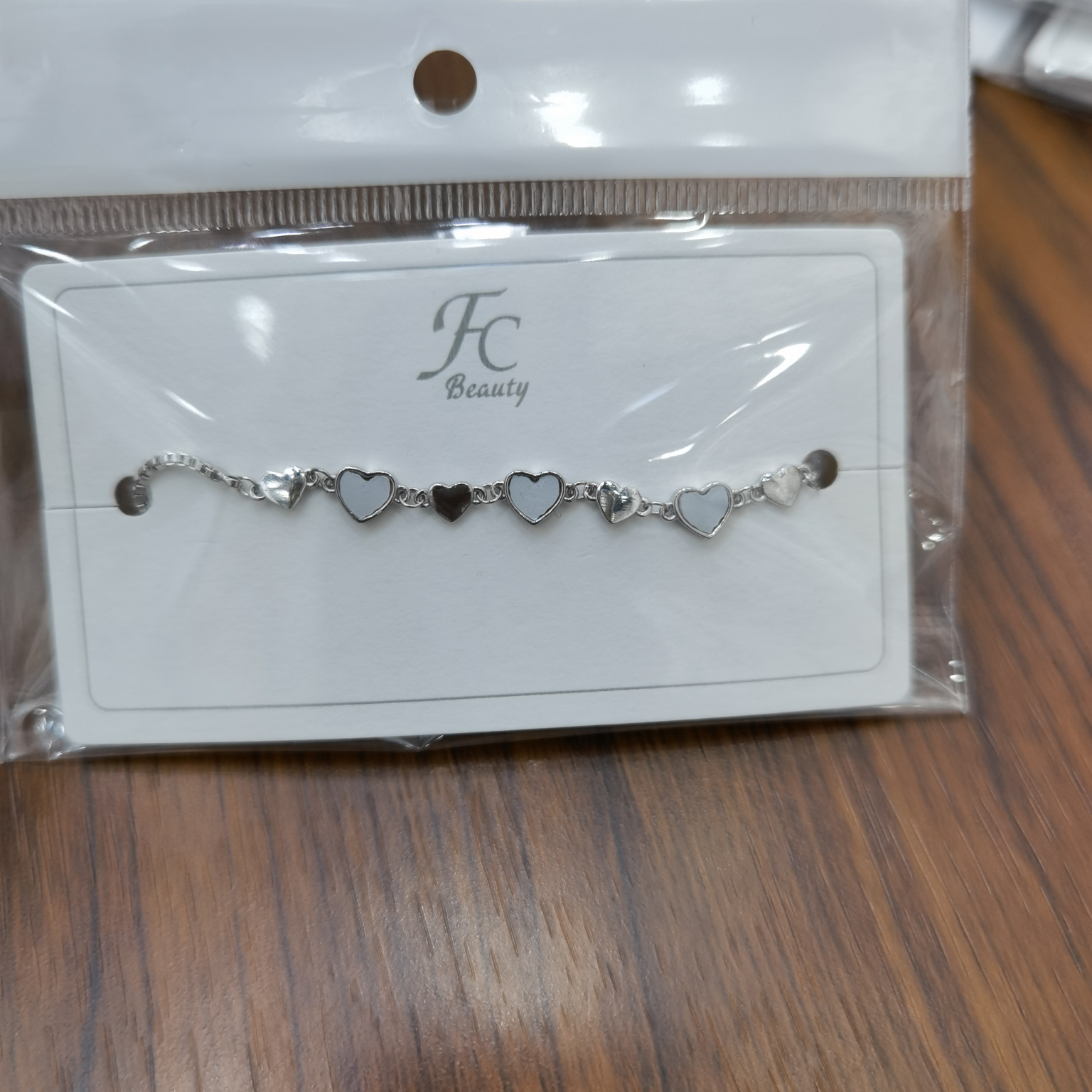 梦之涵饰品时尚爆款网络欧美出口铜镶镐 精美时尚手链37180720411221270