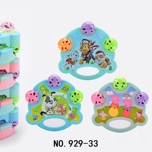 Newborn baby Hand rattle stick hand grip Bitable grip training 0-3 2 months months 4 Baby toys 033