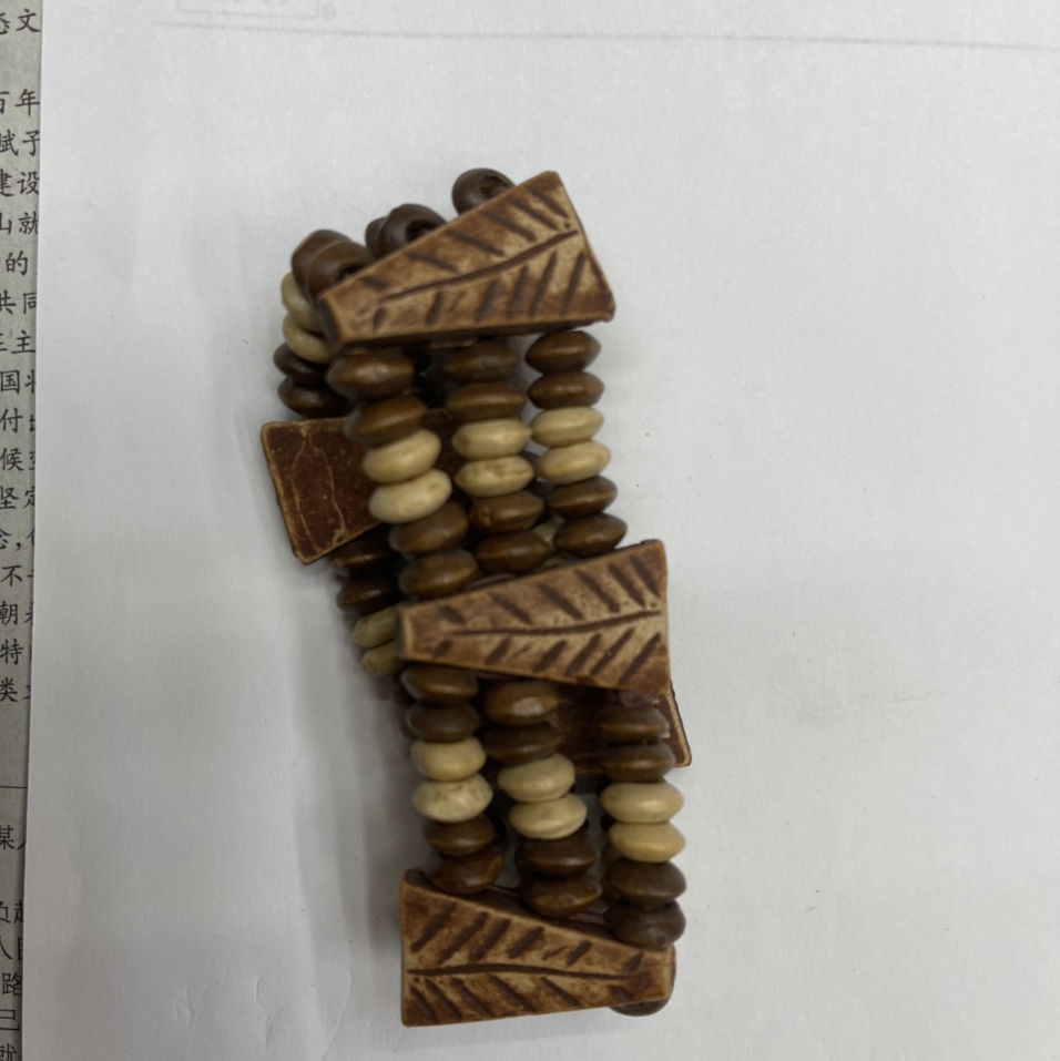Wooden ten imitation wooden structure bracelet