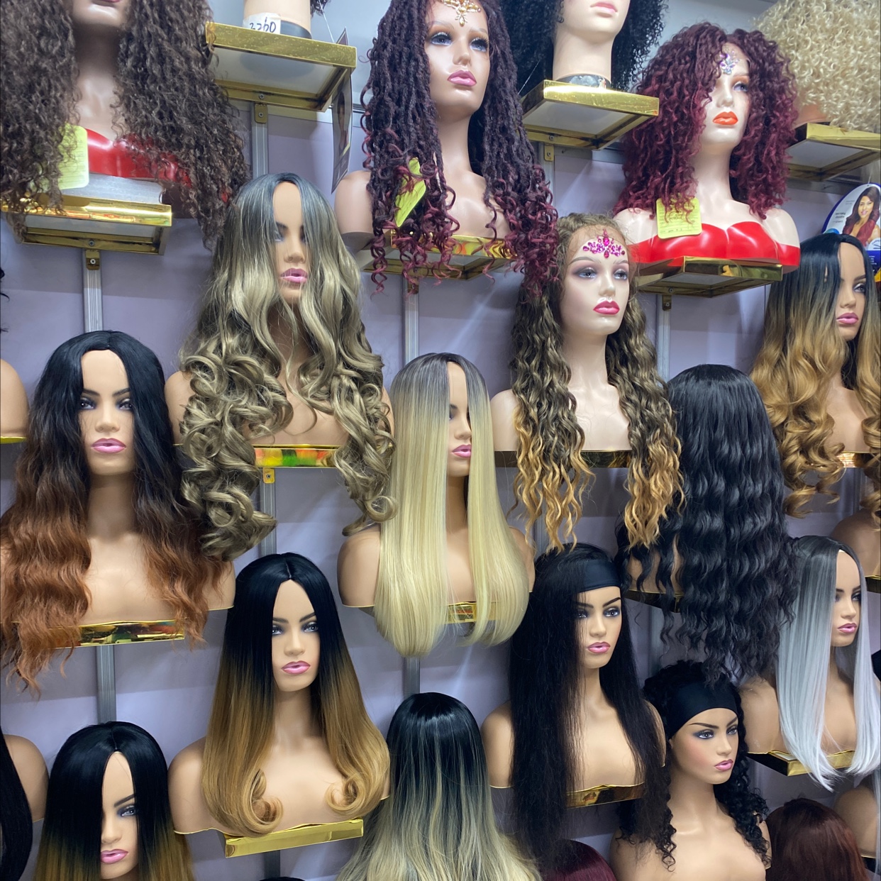 Colorful wig series products Application Scenario
