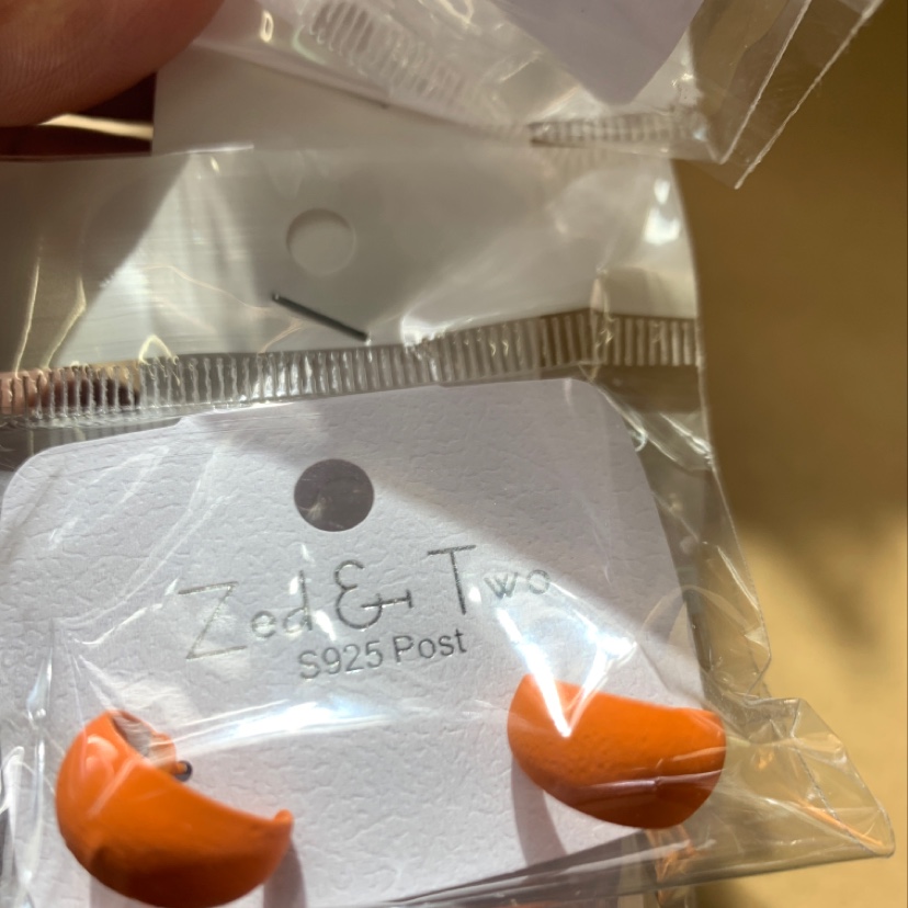 Silver needle curved orange color series