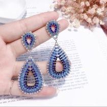 Earrings 058 gradient water drop