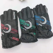 Men's lettered leisure gloves HW