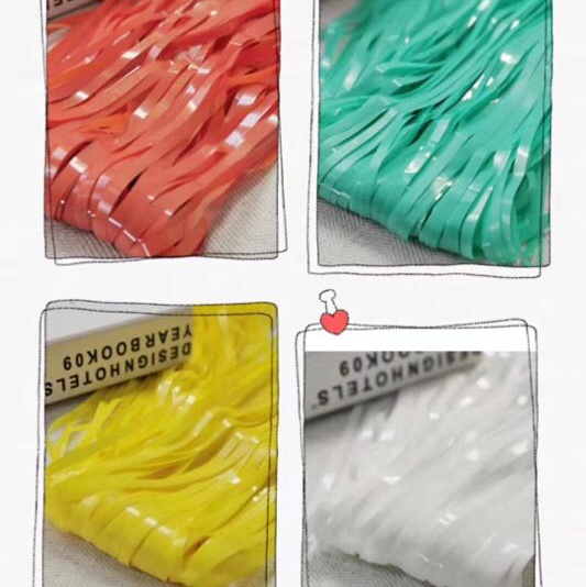 Macaron-colored rain curtain, 1M*2M