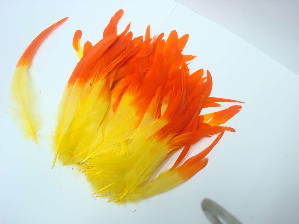 舞台演出服饰用品鸡尾毛染头，多色可染详情图1