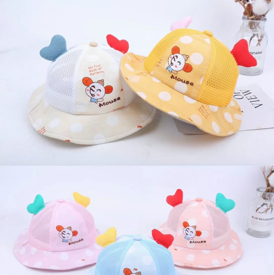 Children's hats, summer breathable, thin fisherman hats for boys, boys' sun protection and shade, children's net hats, summer cool hats, 50