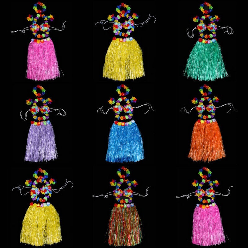 草裙60CM花环套装文胸