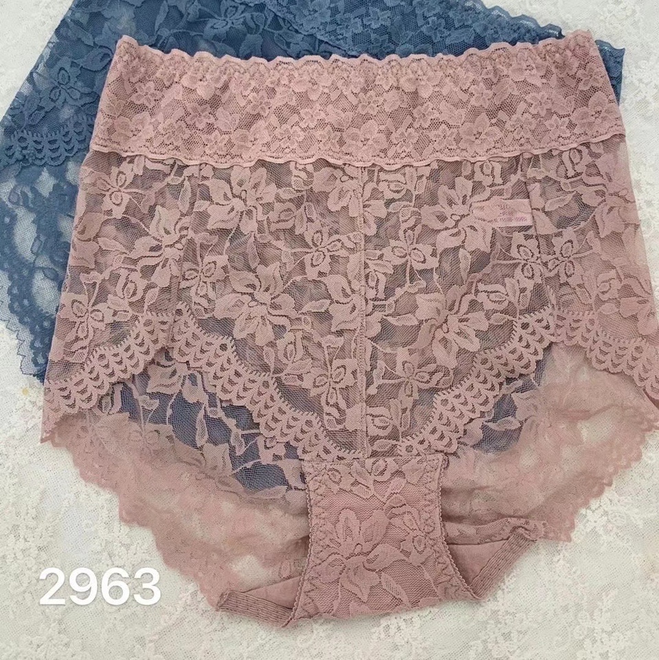 2963女士蕾丝莫代尔精品内裤