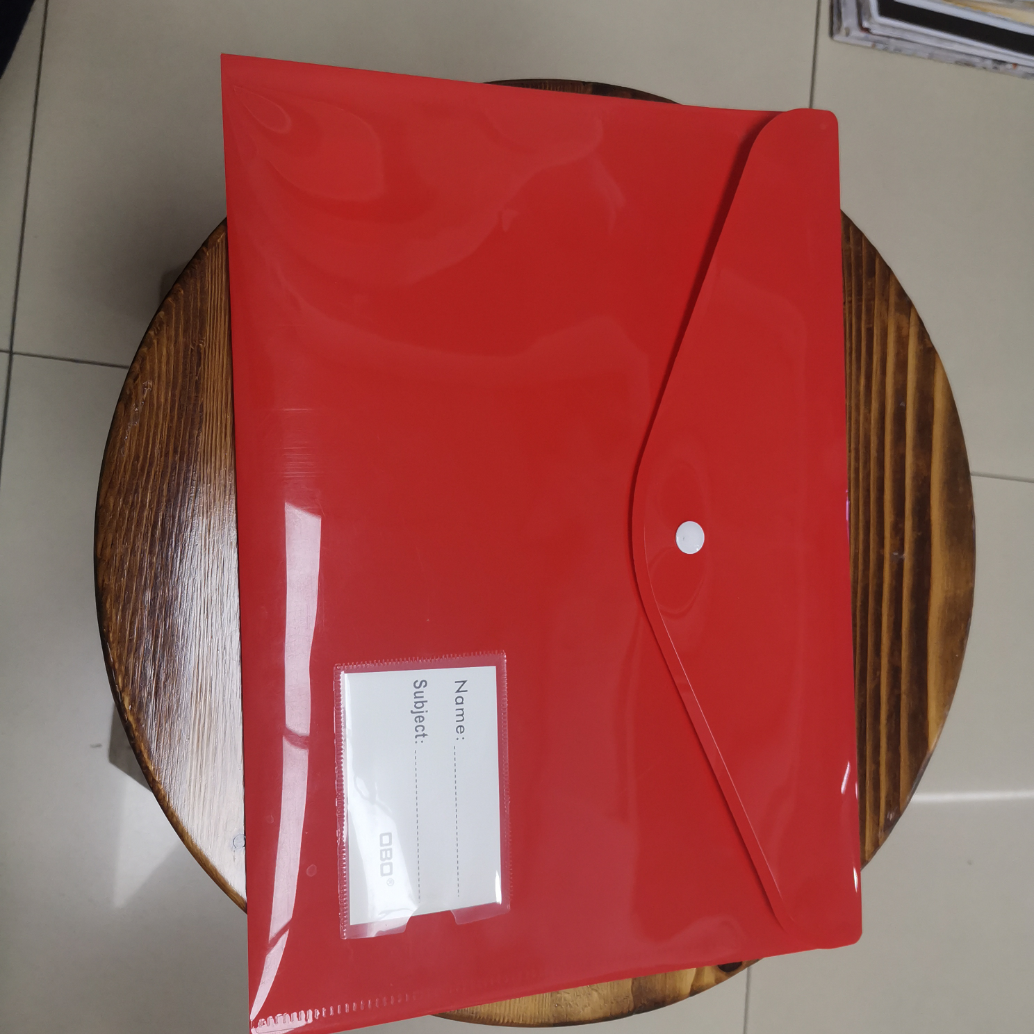 F6红色文件袋