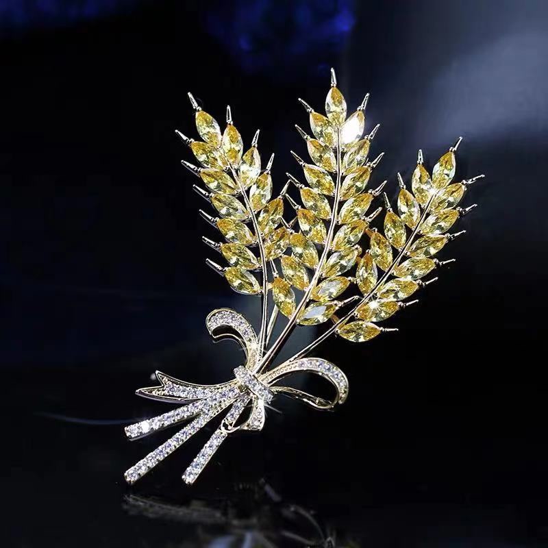 Wheat brooch