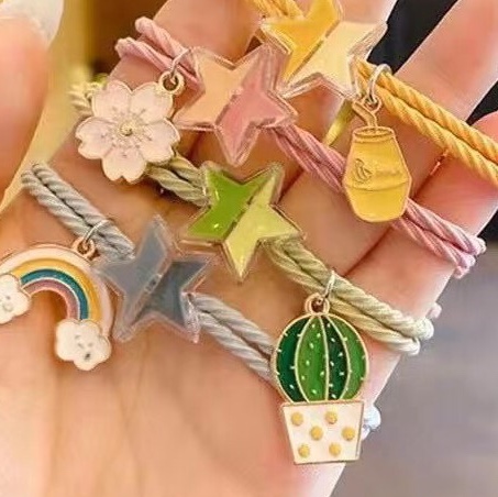 精美配件混彩弹性皮筋azdx