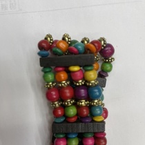 Wooden structure design bracelet ten acrylic