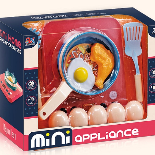 Simulación de niños juguetes de cocina para niños y niñas juegos de cocina juguetes de inducción huevo frito combo 6732a