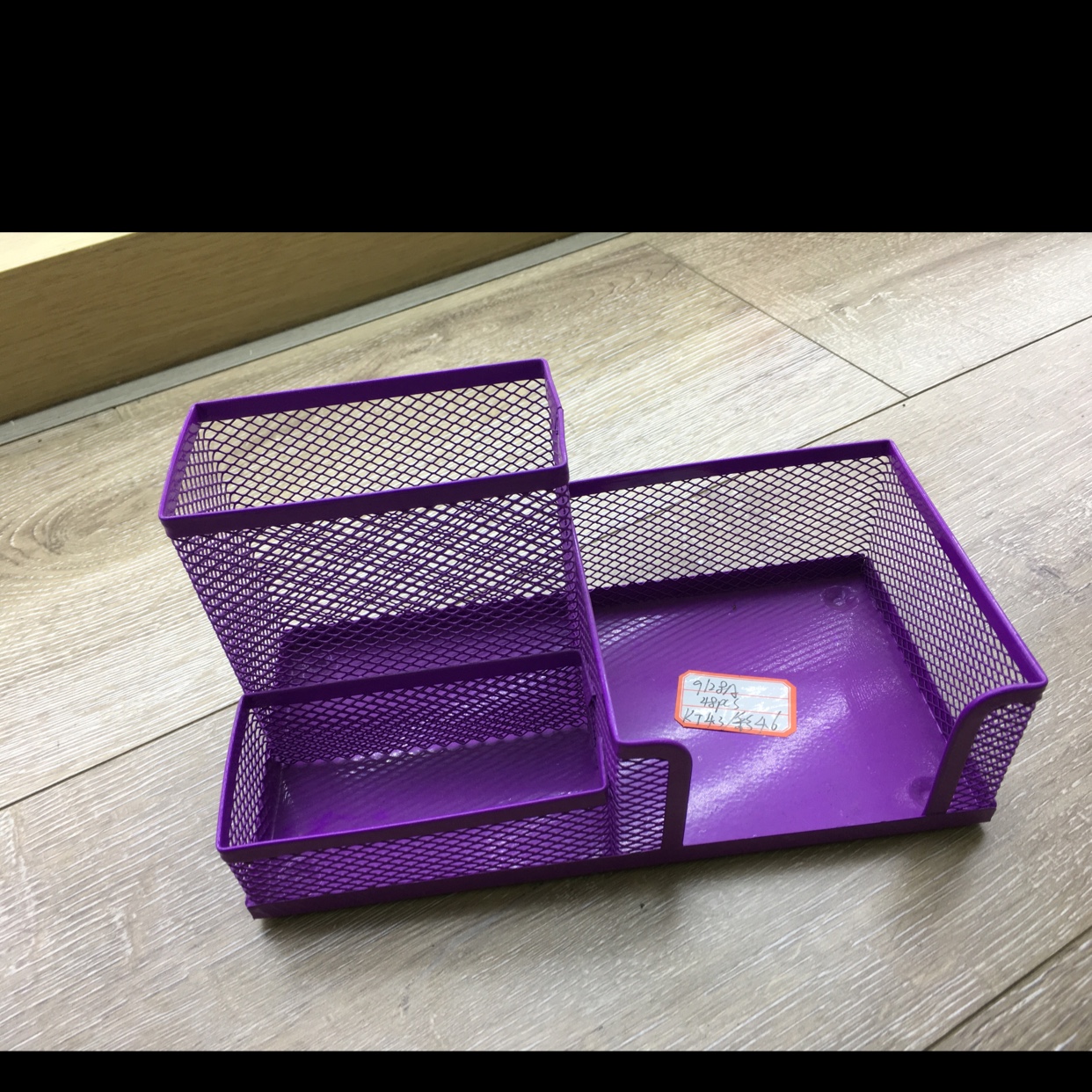 Multi-functional pen holder purple