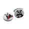 可爱熊猫双面印花折叠便携化妆镜产品图