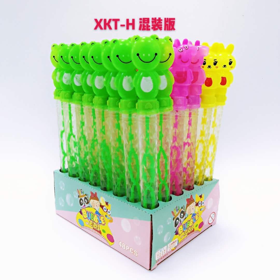 Wholesale of mini bubble sticks, traditional sports and leisure water play toys detail image 1