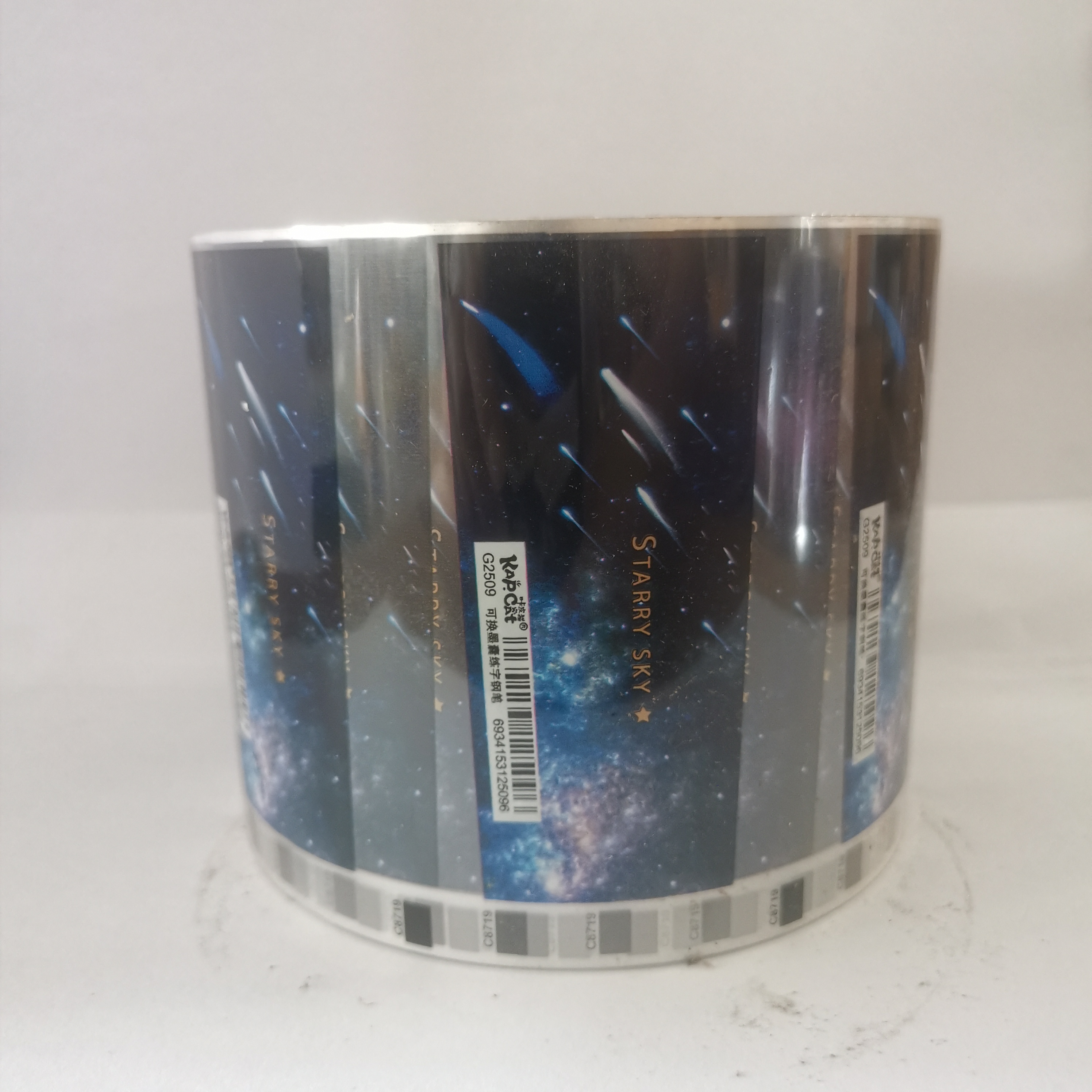 桐庐华创彩印厂 黑色星空亚光膜 ABS PP  热转印花膜