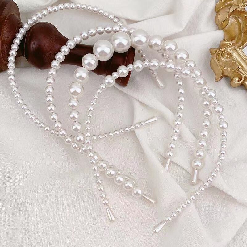 Girls' special sheep horn hair band, plastic transparent texture, luminous hair band, fashionable and cute headwear, hair band decoration, creating a dreamy look, luminous hair band