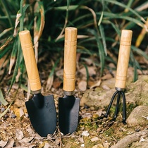 Garden tools Wooden handle small tool meaty shovel