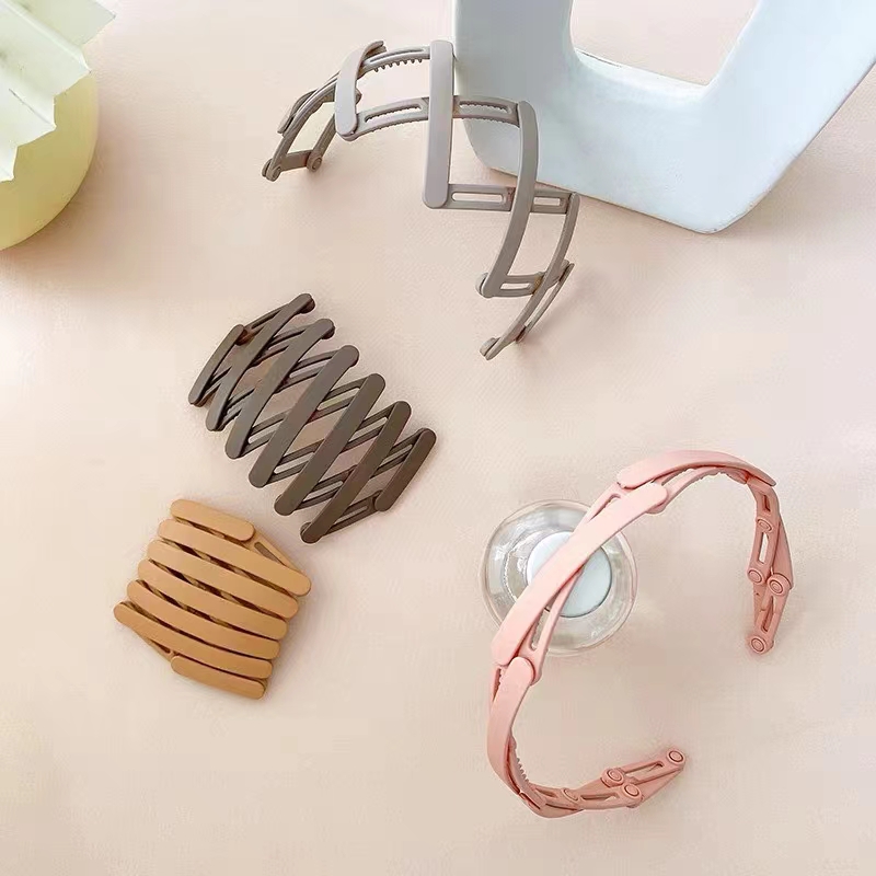 Net Red Folding Hair Hoop Hanfu Hair Accessories Silk Flowers Gorgeous Beauty Super Good Look All Want To Application Scenario