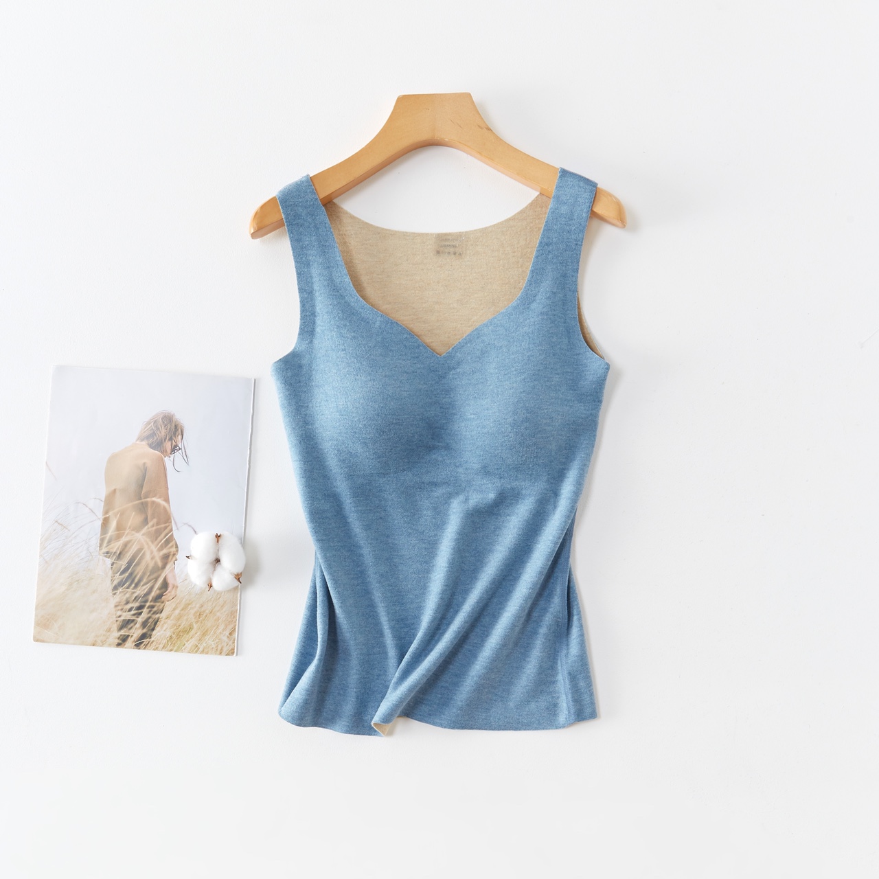 女款女神杯保暖背心