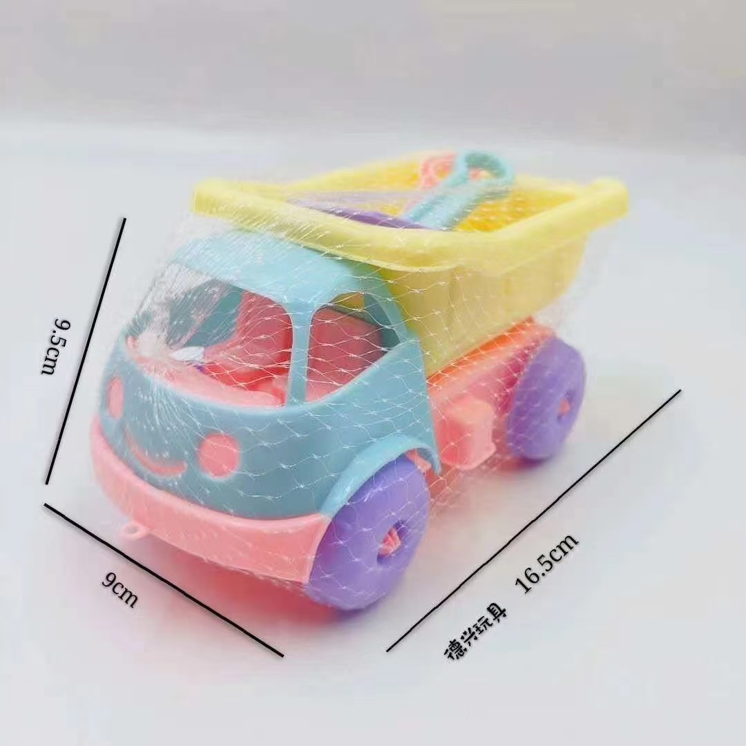Small beach buggy toy net bag small macaron-colored plastic toy manufacturer wholesale