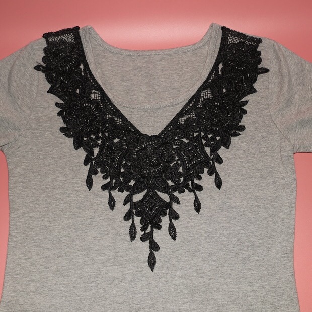 False collar Hollow lace false collar sweater Embellished collar Lace accessories Lace 2 thumbnail