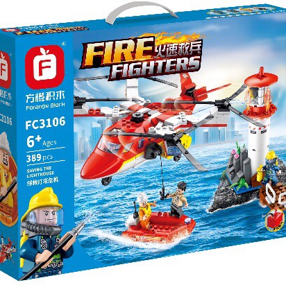 FC3106 Rescue Lighthouse Crisis, 389pcs