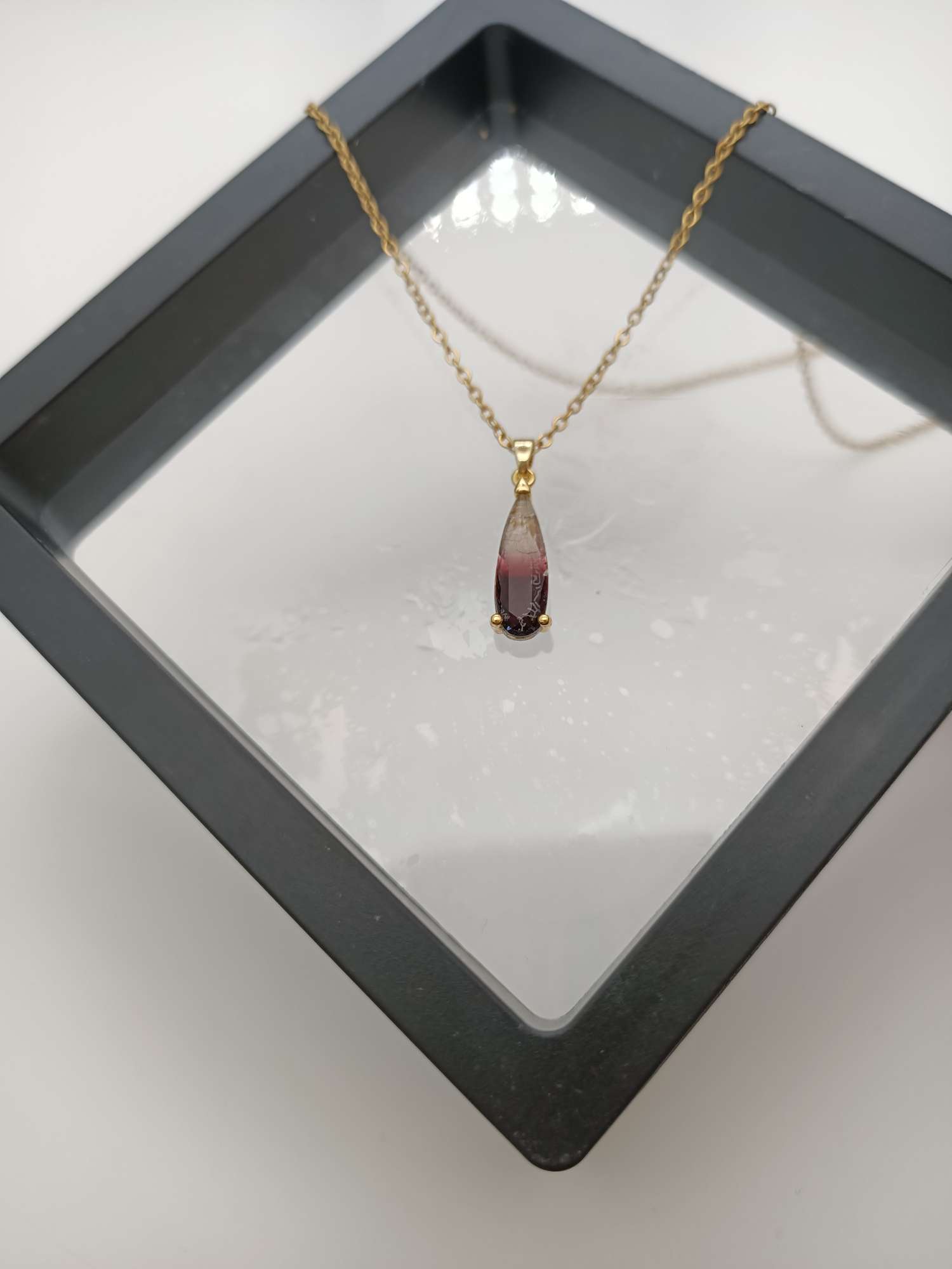 Water drop necklace Specification image