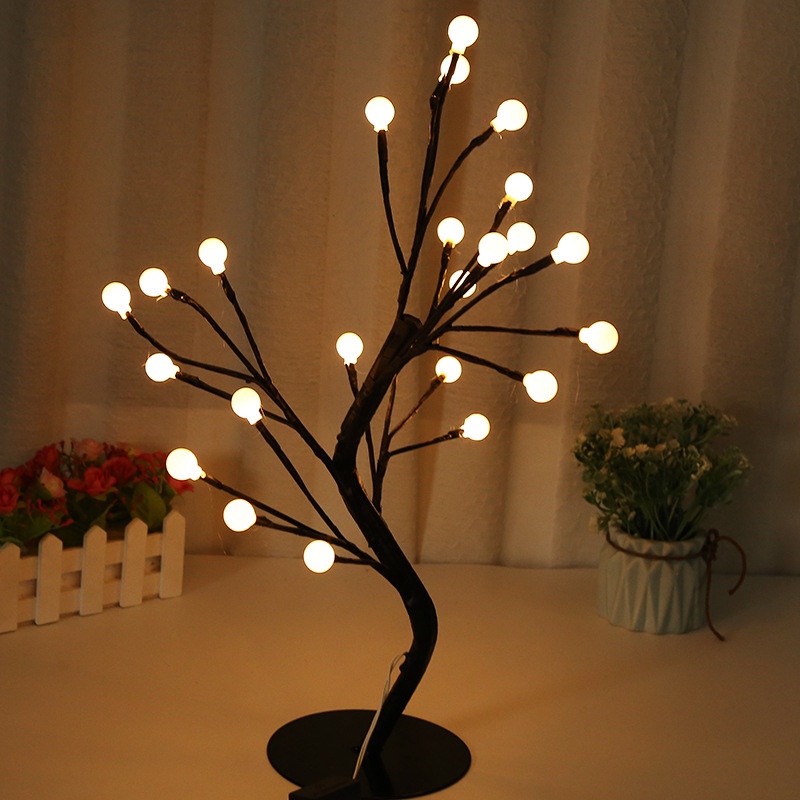 Cross-border supply diamond breathing lights, landscape lights, LED seven-color color-changing outdoor waterproof decorative items, simple forest-style frosted balls
