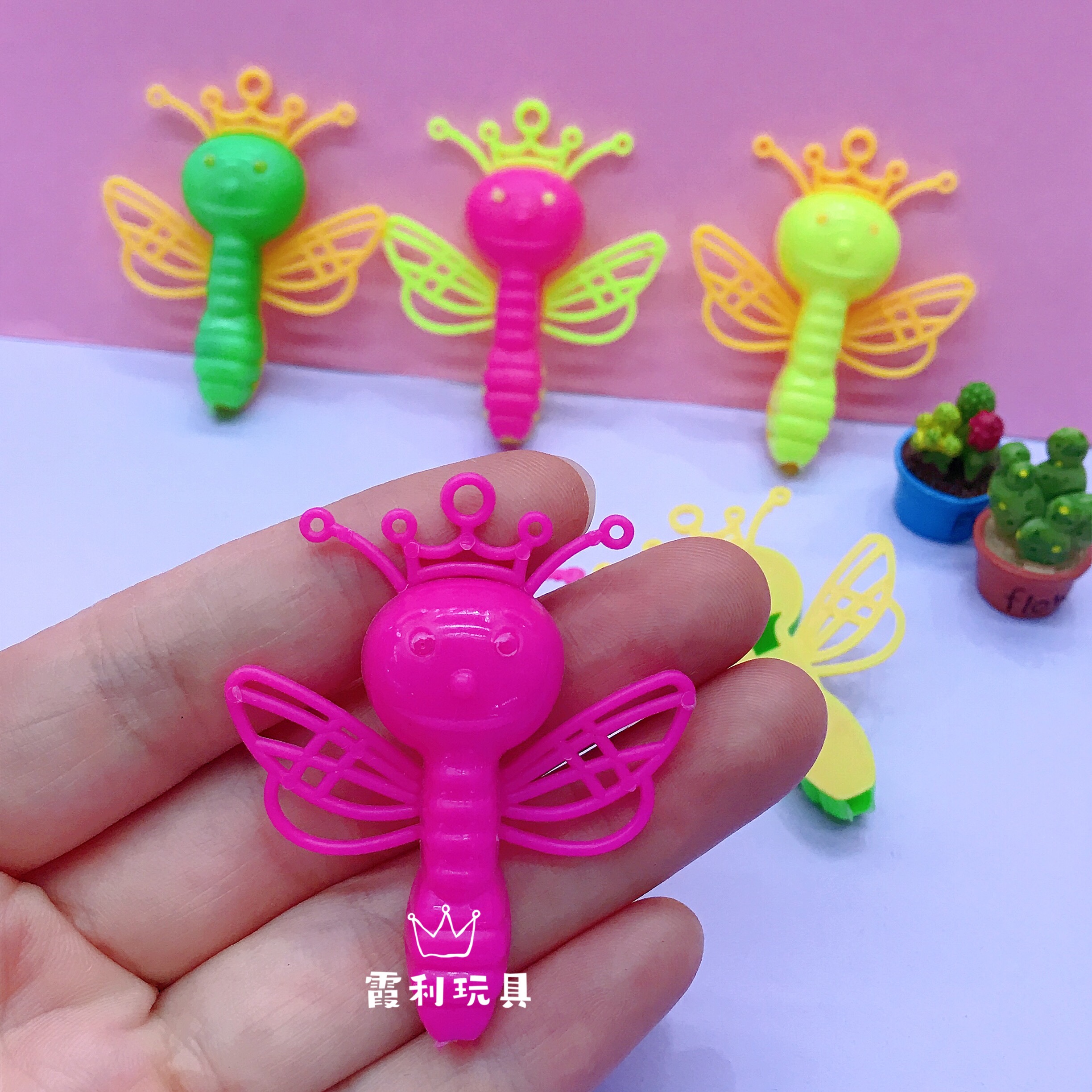 小蜜蜂口哨 儿童塑料玩具 赠品 扭蛋细节图