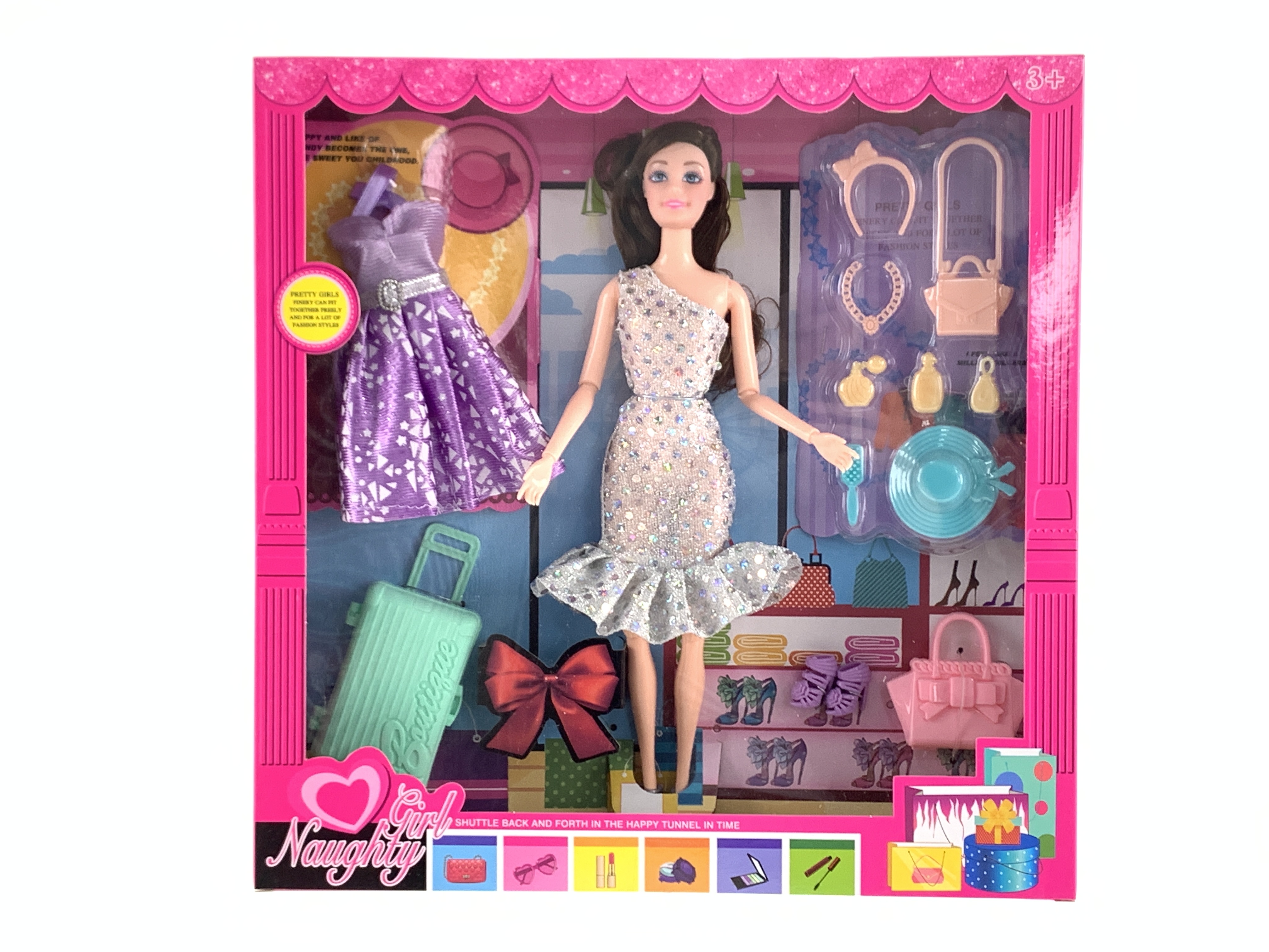 11.5 Inch Costume Doll Export Doll Specification drawing