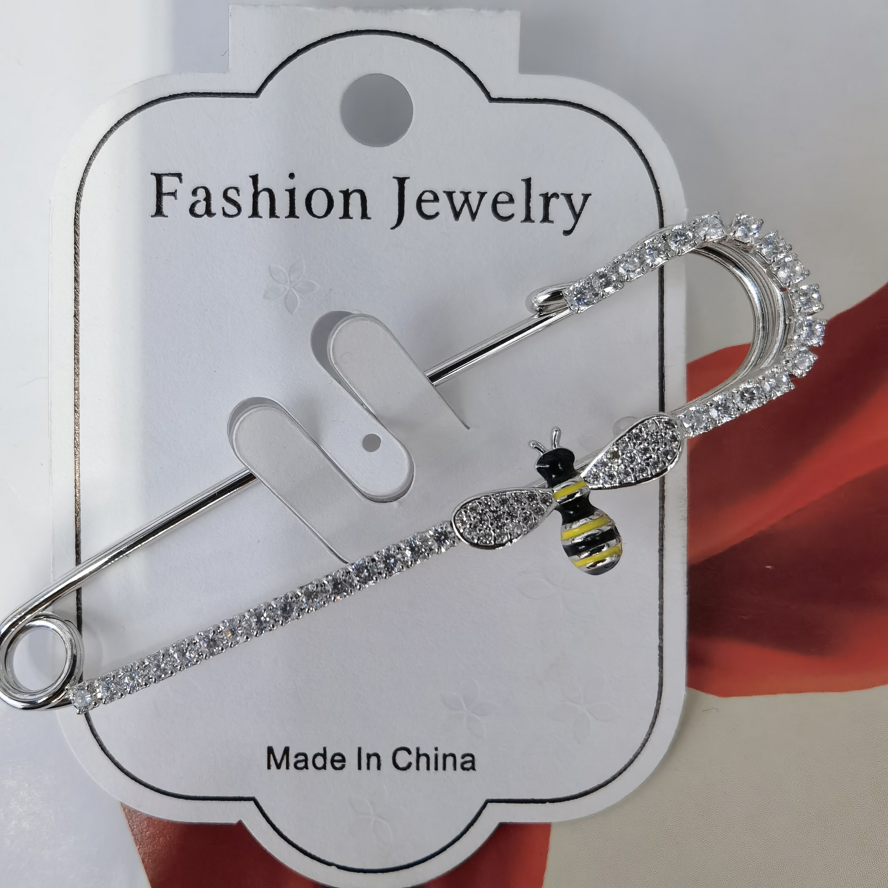 Micro-set upscale pin sweater jacket accessories
