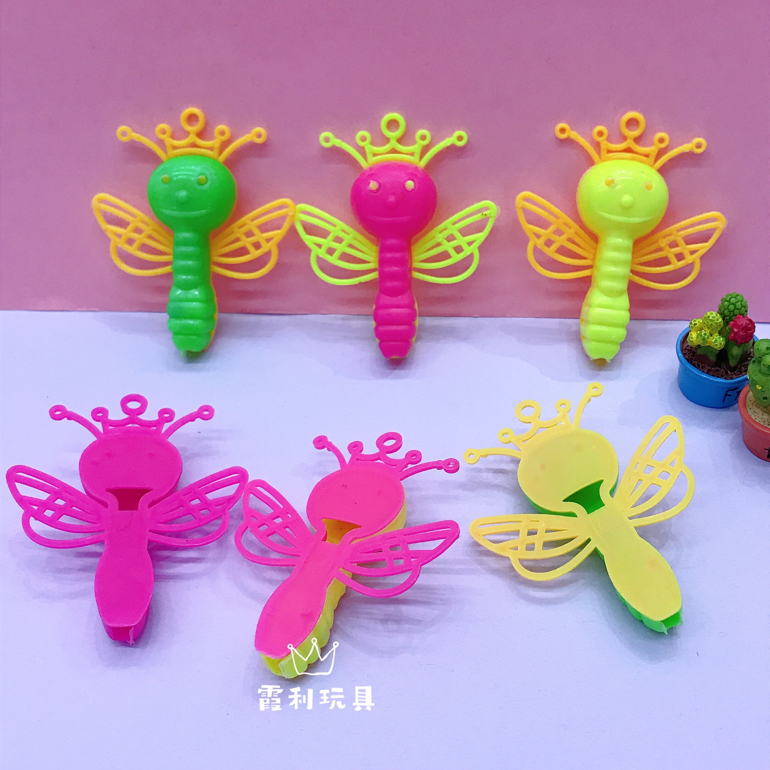 小蜜蜂口哨 儿童塑料玩具 赠品 扭蛋详情图1