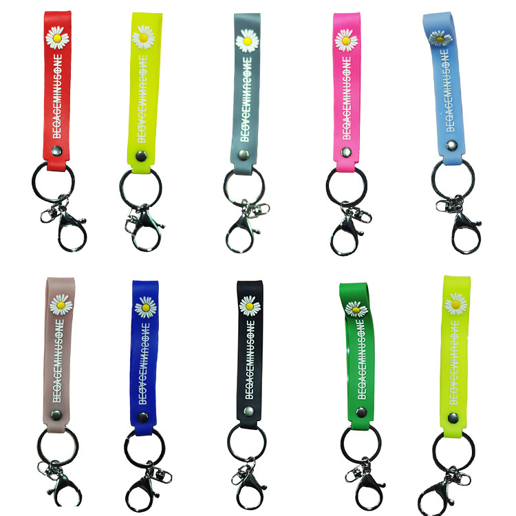 彩色钥匙扣防丢小挂件 钥匙圈钥匙扣定制 钥匙挂件扣厂家现货批发