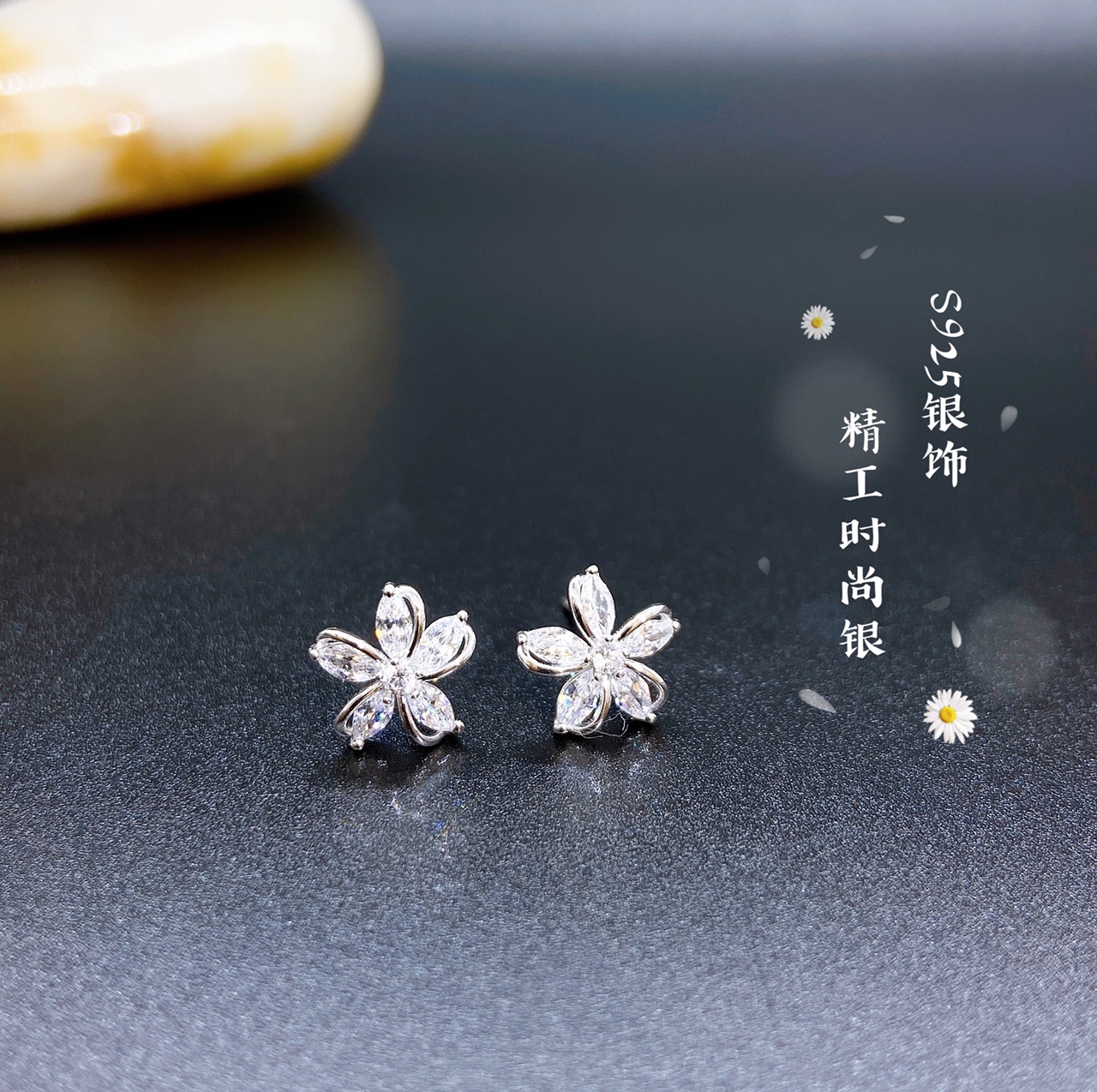 s925 sterling silver stud earrings!! 59
