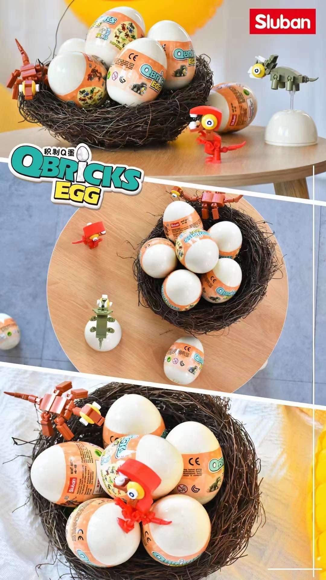 Blind box egg assembly dinosaur Application Scenario