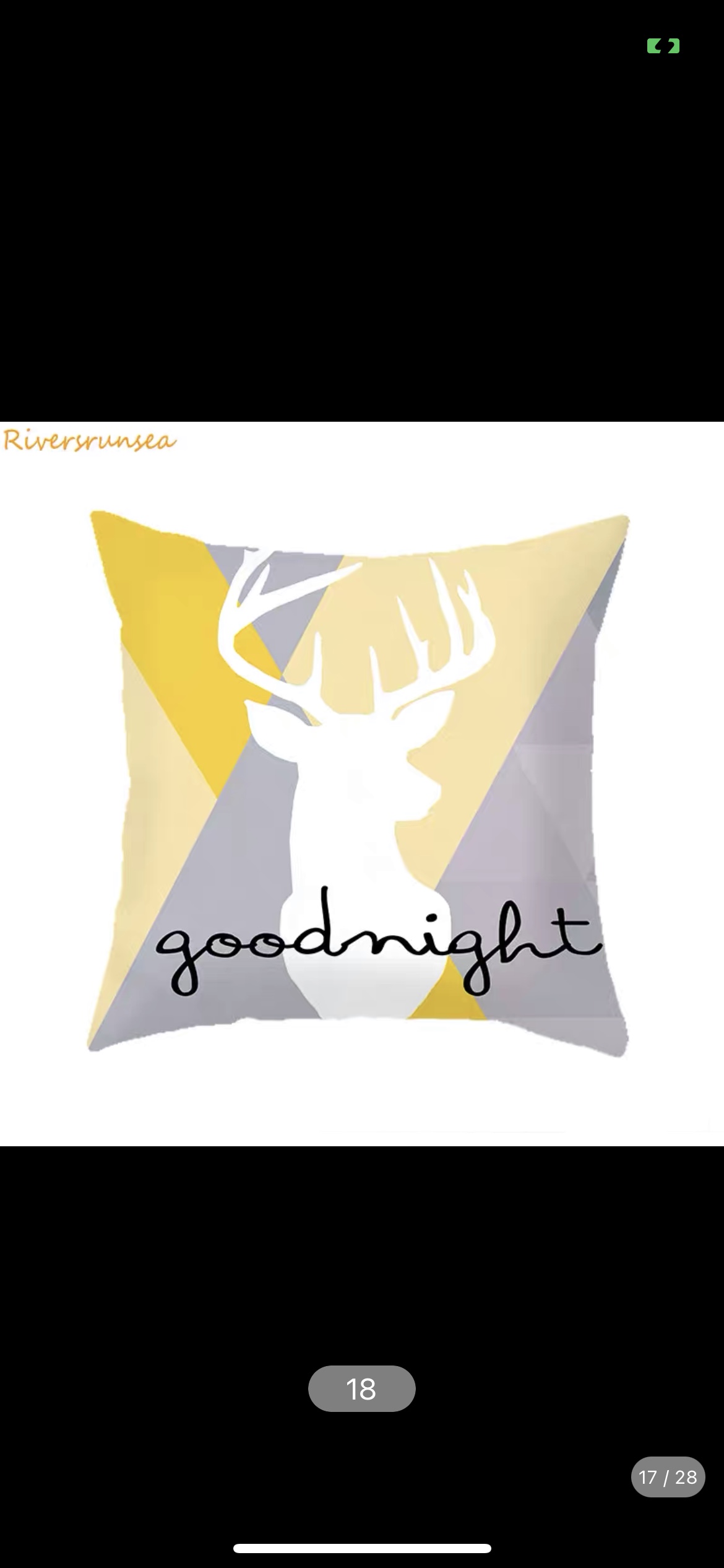 Modern printed throw pillows and cushions detail image 5