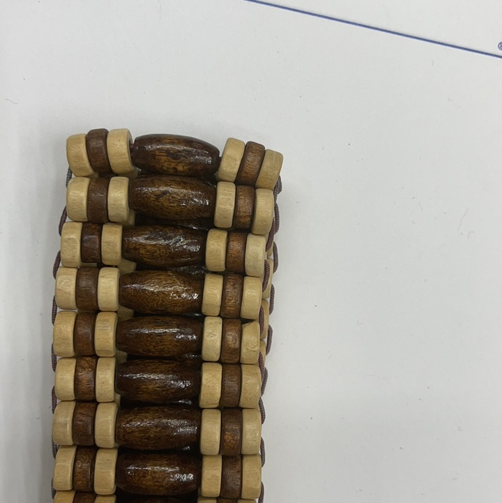 Hands with wood color