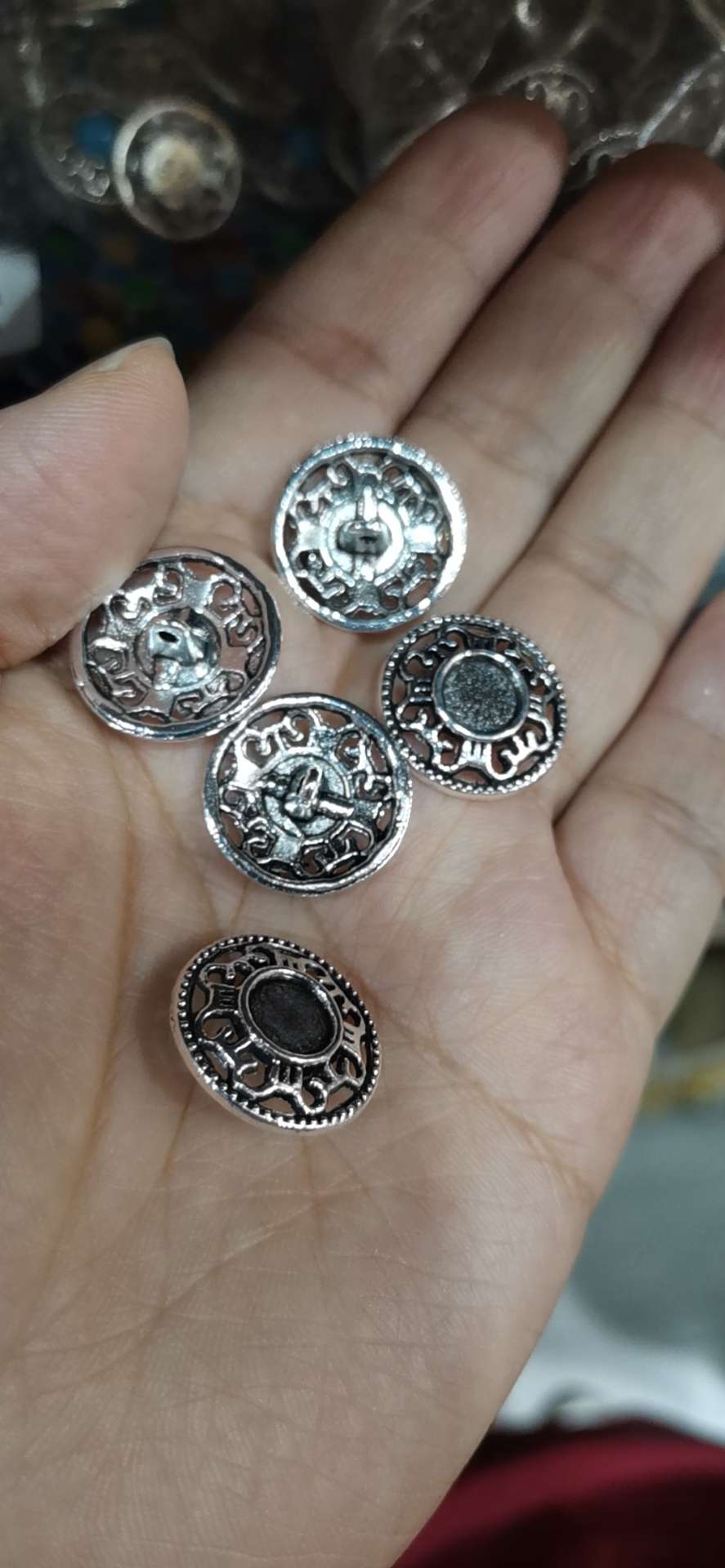纽扣扣子金色青古铜复古英伦风格钮扣大衣毛衣扣衣服辅料饰品配件装饰详情图2