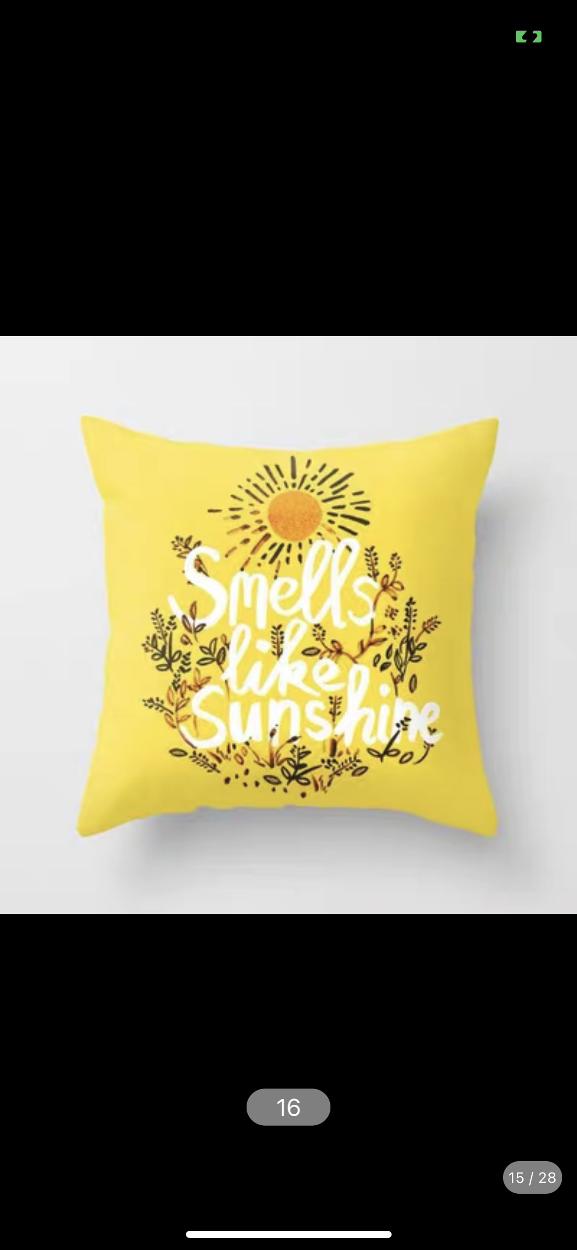 Modern printed throw pillows and cushions detail image 9