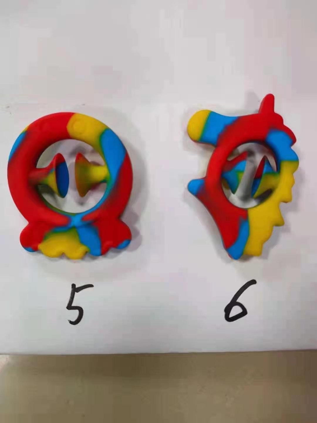 章鱼和独角兽握力器细节图