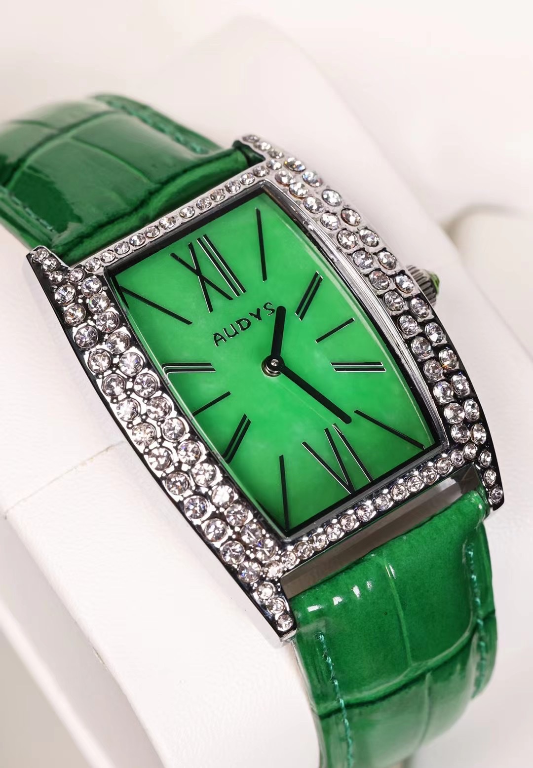 Jade watch new Polari 073 hot hot belt women's watch wine barrel leather retro women's watch fashion waterproof details Picture