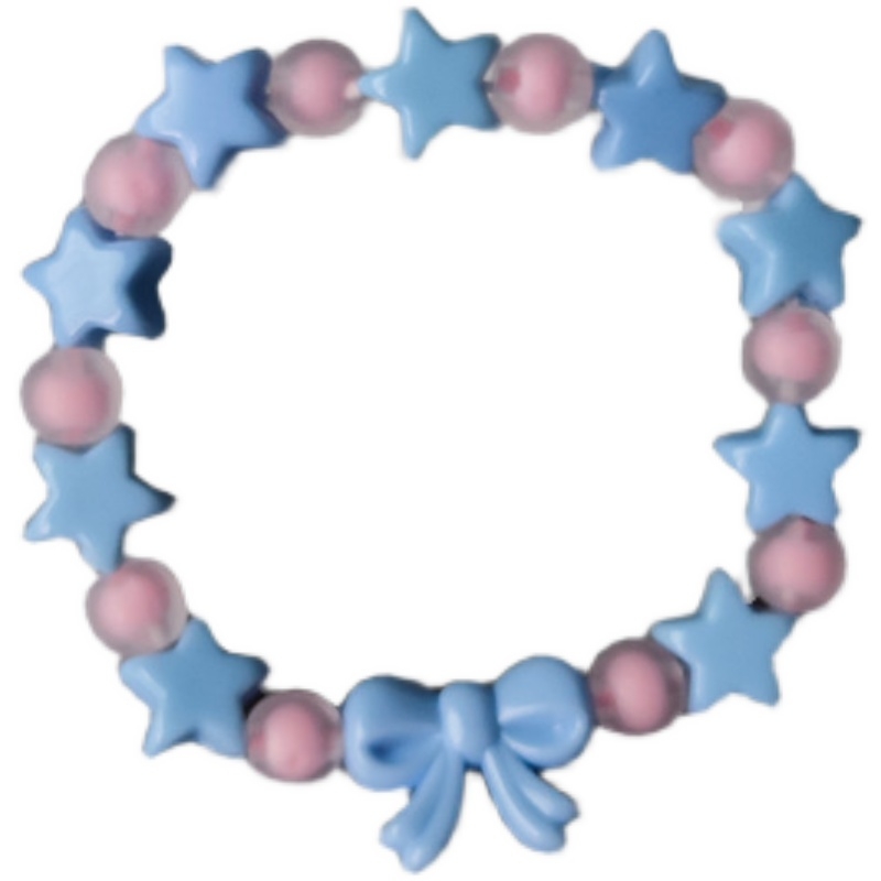 Kids Girls Little Girls Accessories Cute Stars Bow Bead bracelet