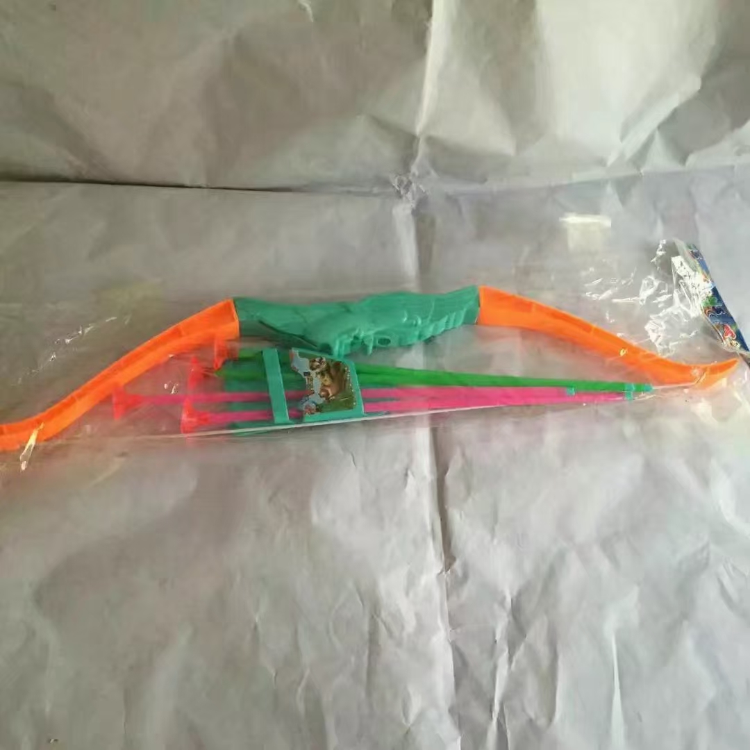 彩色弓箭塑料弓玩具塑料玩具厂家批发图