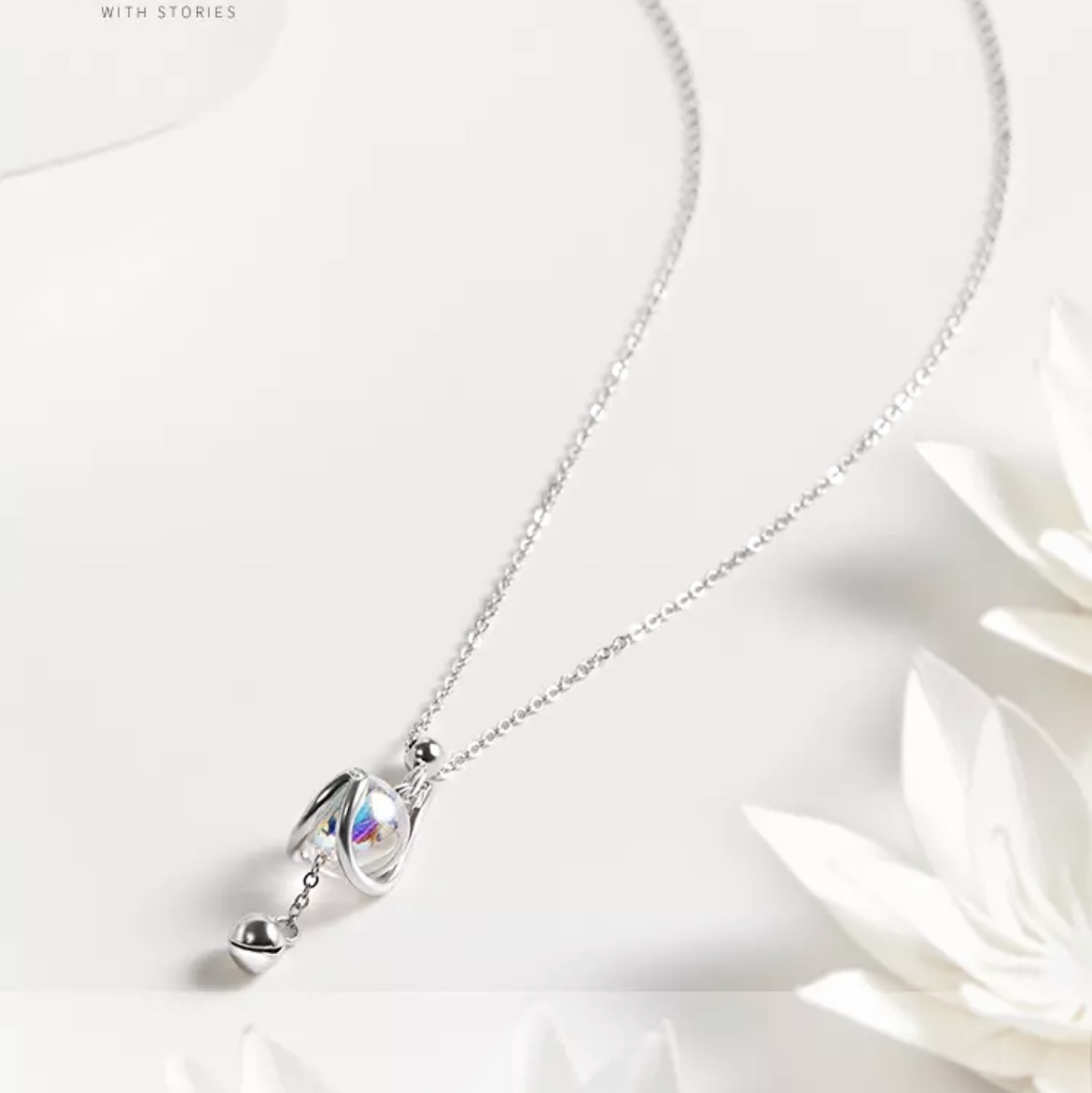 Bud bell necklace thumbnail