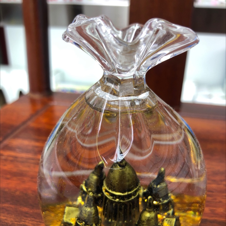 钱袋 大教堂⛪️ 建筑 古金色加金葱粉  入油系列