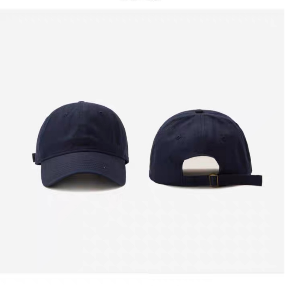 New Instagram hats are now available. The women's spring and summer trendy styles are simple and versatile. The baseball cap is a Korean-style casual solid-colored baseball cap, and the men's curved brim cap is a must-have detail image 1