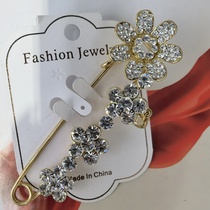 Upscale pin sweater jacket accessories
