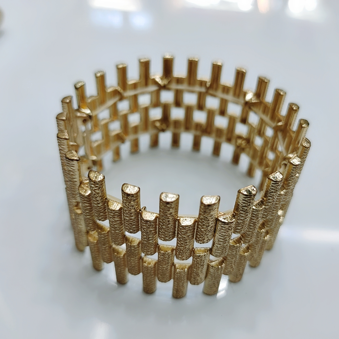 Europe and the United States metal brushed bracelet blogger with a hundred arm bracelet ins bracelet